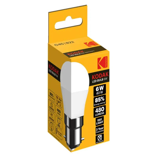 Kodak LED bulb 6W 40w Kodak LED bulb 6W 40w